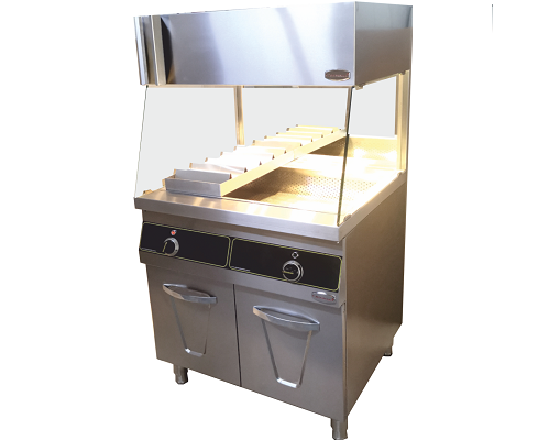 Haut des unités d'attente de pommes de terre modèles