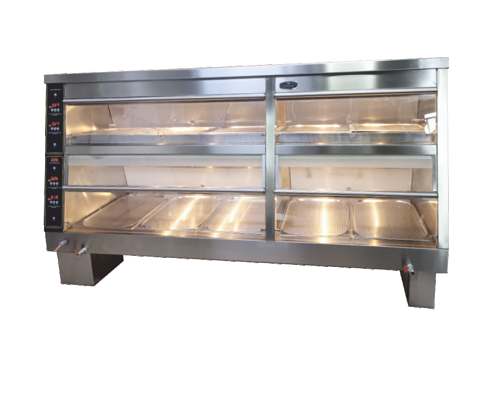 Double unité d'attente de poulet digital