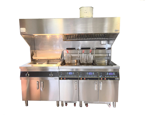 Fryer Station with Gas