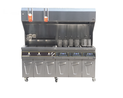 Fryer Station with Lift System